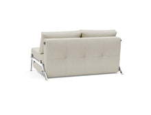 Load image into Gallery viewer, Innovation Living CUBED CHROME SOFA BED, FULL SIZE (55"x79")