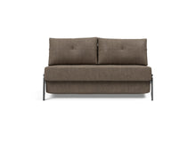 Load image into Gallery viewer, Innovation Living CUBED CHROME SOFA BED, FULL SIZE (55"x79")