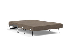 Load image into Gallery viewer, Innovation Living CUBED CHROME SOFA BED, FULL SIZE (55"x79")