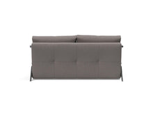 Load image into Gallery viewer, Innovation Living CUBED CHROME SOFA BED, QUEEN SIZE (63"x79")