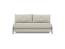 Load image into Gallery viewer, Innovation Living CUBED CHROME SOFA BED, QUEEN SIZE (63"x79")