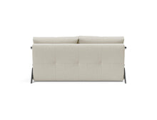 Load image into Gallery viewer, Innovation Living CUBED CHROME SOFA BED, QUEEN SIZE (63"x79")