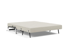 Load image into Gallery viewer, Innovation Living CUBED CHROME SOFA BED, QUEEN SIZE (63"x79")