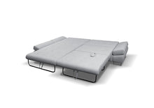 Load image into Gallery viewer, Sectional Sleeper Sofa GREY with storage