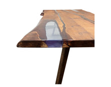 Load image into Gallery viewer, Hornbeam Wood Dining Table VEPREVO filled with Polymer Resin