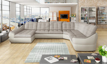 Load image into Gallery viewer, Sleeper Sectional Sofa Infinity XL, Left, U-Shape, FULL XL with storage