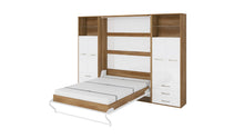 Load image into Gallery viewer, Vertical Wall Bed Invento, European Twin Size with 2 cabinets