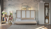 Load image into Gallery viewer, Brescia Horizontal Twin Size Murphy Bed with mattress