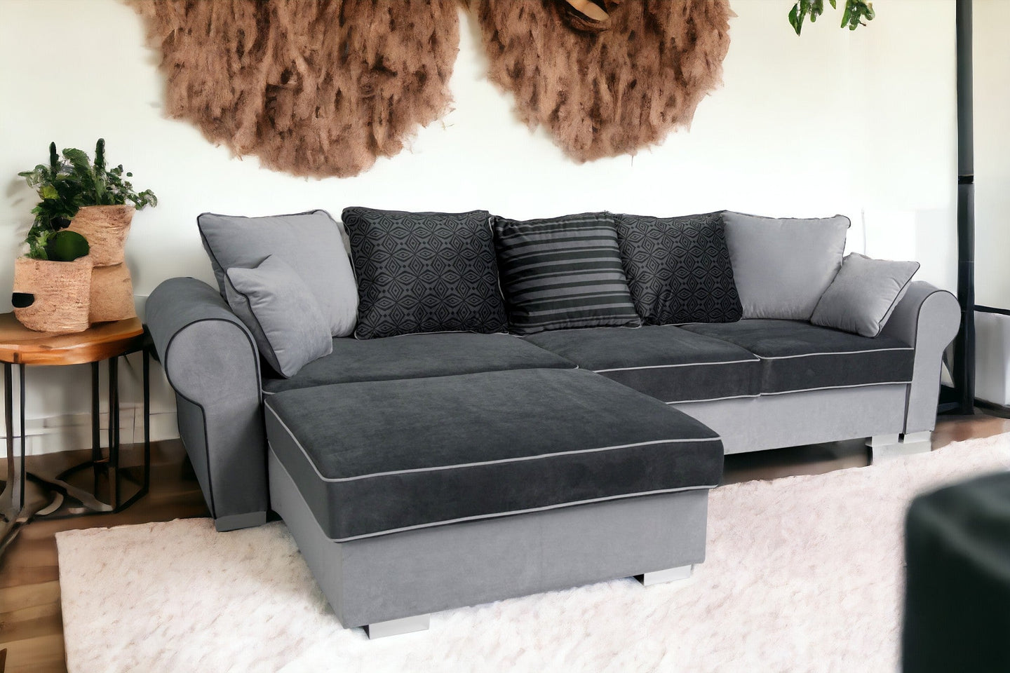 Deluxe Sleeper Sectional Universal with sleeper