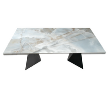 Load image into Gallery viewer, Extendable Dining Table ALBERTO with ceramic top