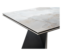 Load image into Gallery viewer, Extendable Dining Table ALBERTO with ceramic top