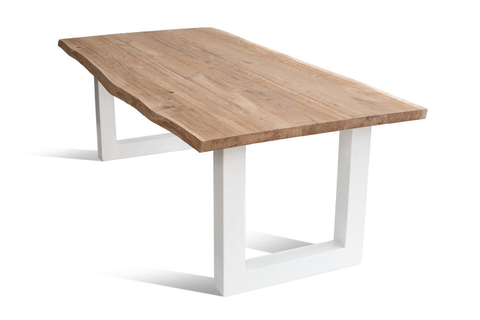 NATURAL LINE U Oak wood Dining Table