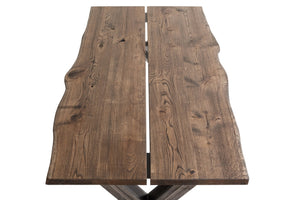 NATURAL LINE X Oak wood Dining Table