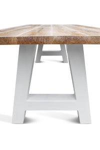 Castle-A Oak wood Dining Table