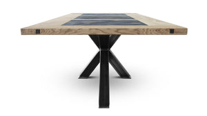 EDDER-CRUE Oak wood Dining Table