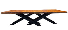 Load image into Gallery viewer, Oak Wood Dining Table KAI  with metal legs