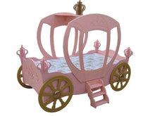 Load image into Gallery viewer, MAXIMA HOUSE Princess Carriage Toddler Bed with mattress, Pink