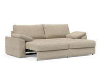 Load image into Gallery viewer, Innovation Living VILANDER SOFA BED WITH CUSHION ARMS, FULL SIZE (57"x79")