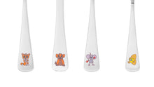 Load image into Gallery viewer, ANIMALS Children 4 Piece 18/10 Stainless Steel Flatware Set - Maxima House