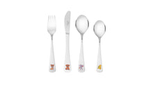 Load image into Gallery viewer, ANIMALS Children 4 Piece 18/10 Stainless Steel Flatware Set - Maxima House