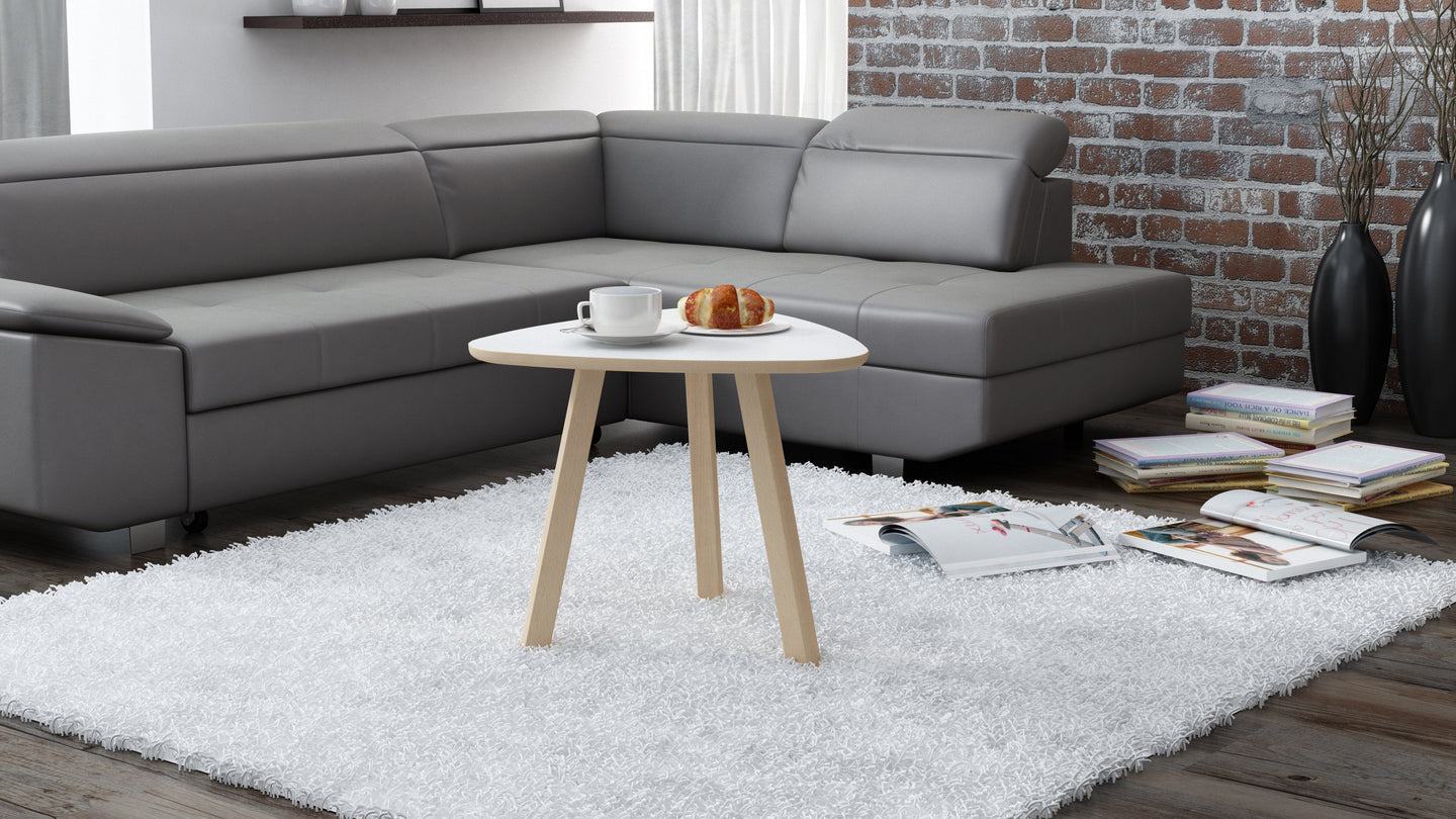 Coffee Table OSLO, White matte