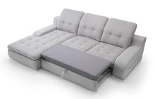 Load image into Gallery viewer, Sectional Sleeper Sofa BAVERO with storage, SALE