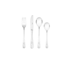 Load image into Gallery viewer, DOG Children 4 Piece 18/10 Stainless Steel Flatware Set