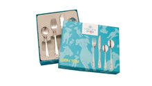 Load image into Gallery viewer, DOG Children 4 Piece 18/10 Stainless Steel Flatware Set