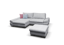 Load image into Gallery viewer, Sectional Sleeper Sofa GREY with storage