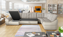 Load image into Gallery viewer, Sleeper Sectional Sofa Infinity XL, Left, U-Shape, FULL XL with storage