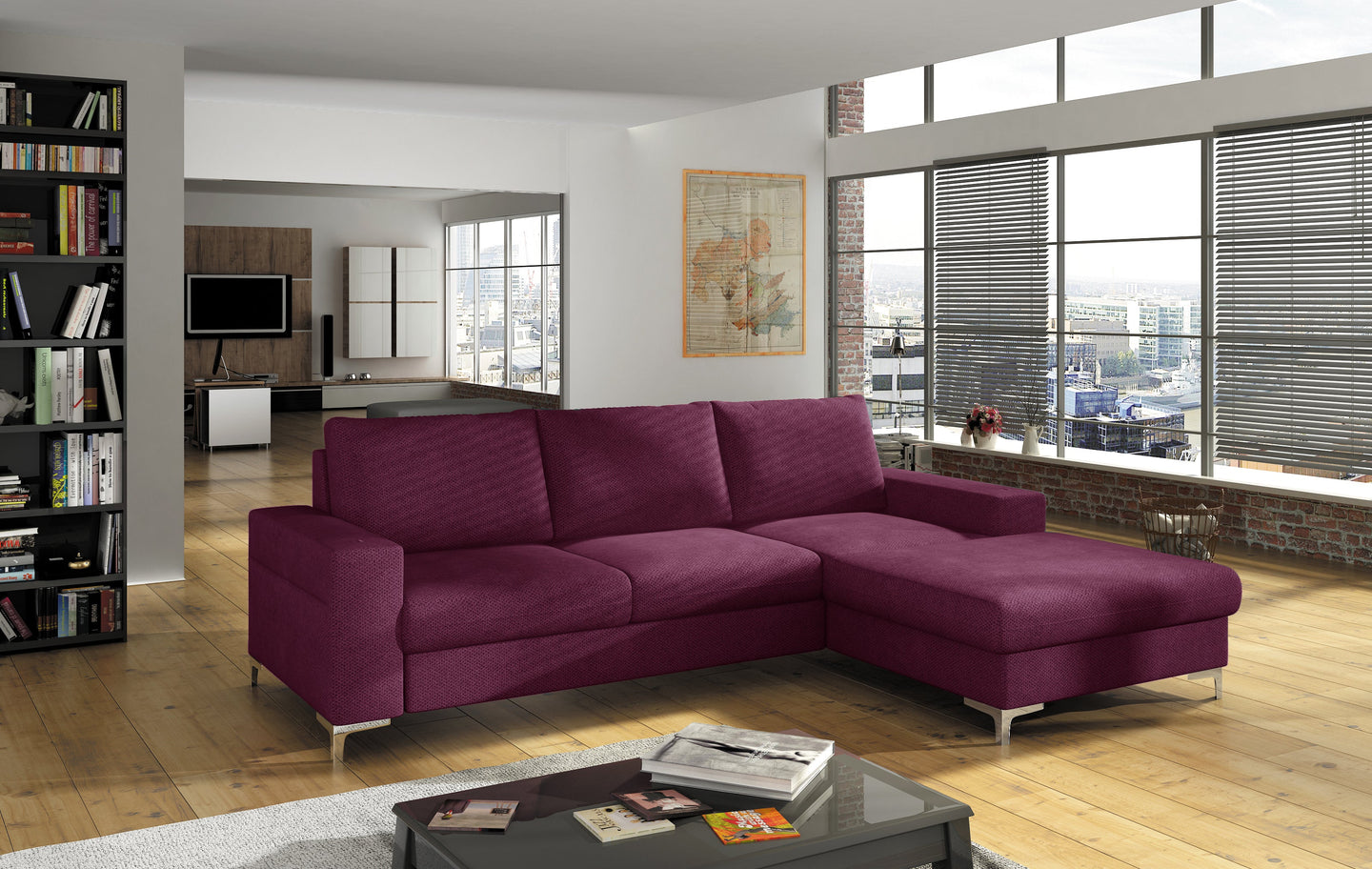 Sleeper Sectional Sofa LENS with storage. SALE