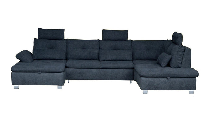 Sectional Sleeper Sofa MADEIRA U-Shape with storage