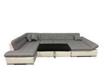 Load image into Gallery viewer, Sectional FULL XL Sleeper Sofa DARIO with Storage