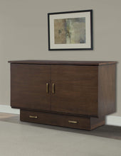 Load image into Gallery viewer, Arason Peko Full Size Creden zzz Cabinet Bed Brown Natural Wood Finish