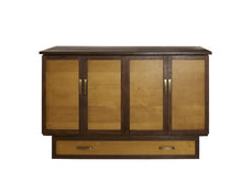 Load image into Gallery viewer, Bridgeport creden zzz cabinet bed Two Tone Stained Wood