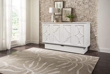 Load image into Gallery viewer, Arason Brussels creden zzz cabinet bed in White living room furniture