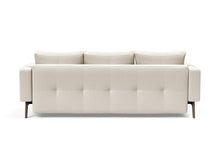 Load image into Gallery viewer, Innovation Living Cassius Quilt Deluxe Sofa Walnut Sleeper Sofa