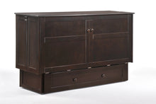Load image into Gallery viewer, Night and Day Clover Murphy Cabinet Bed MUR-CLV-QEN