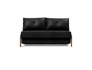 Innovation Living Cubed Sofa 02 Dark Wood Full Sleeper Sofa