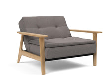 Load image into Gallery viewer, Innovation Living Dublexo Frej Lacqured Oak Sleeper Chair