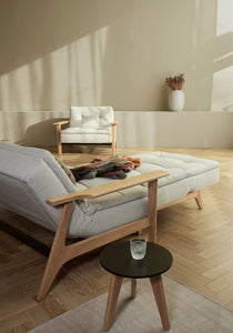 Innovation Living Dublexo Frej Lacqured Oak Sleeper Chair