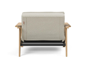 Innovation Living Dublexo Frej Lacqured Oak Sleeper Chair