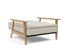 Load image into Gallery viewer, Innovation Living Dublexo Frej Lacqured Oak Sleeper Chair