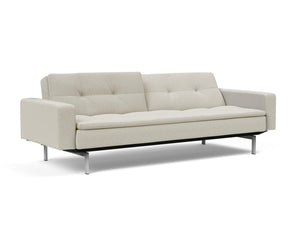 Innovation Living Dublexo Stainless Steel with Arms Sleeper Sofa Bed
