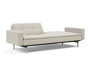 Innovation Living Dublexo Stainless Steel with Arms Sleeper Sofa Bed