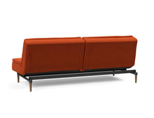 Load image into Gallery viewer, Innovation Living Dublexo Dark Wood Sleeper Sofa Bed