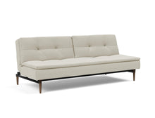 Load image into Gallery viewer, Innovation Living Dublexo Dark Wood Sleeper Sofa Bed