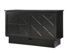 Load image into Gallery viewer, Arason Essex Black Painted creden zzz cabinet bed