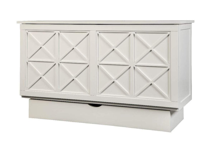Arason Essex White Painted creden zzz cabinet bed