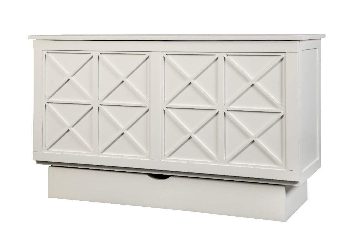 Arason Essex White Painted creden zzz cabinet bed